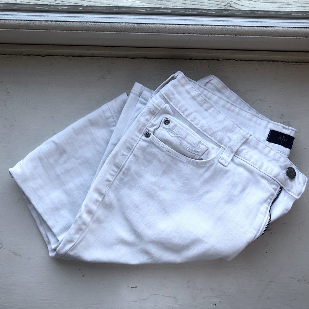 NYDJ’s White Ankle-length Jeans